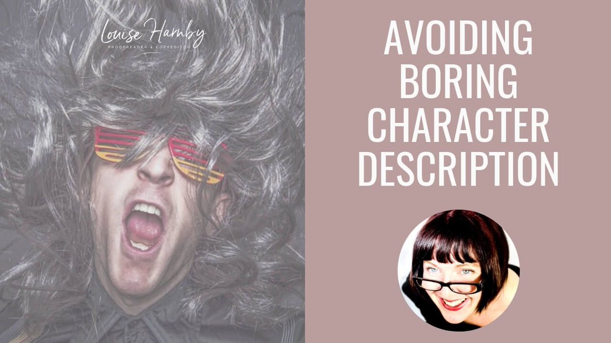 LouiseHarnby's tweet photo. Here are some ideas about how to convey a character's physical description without writing a shopping list. https://t.co/0jwjpUiXmR https://t.co/K4ikQ5kqT4