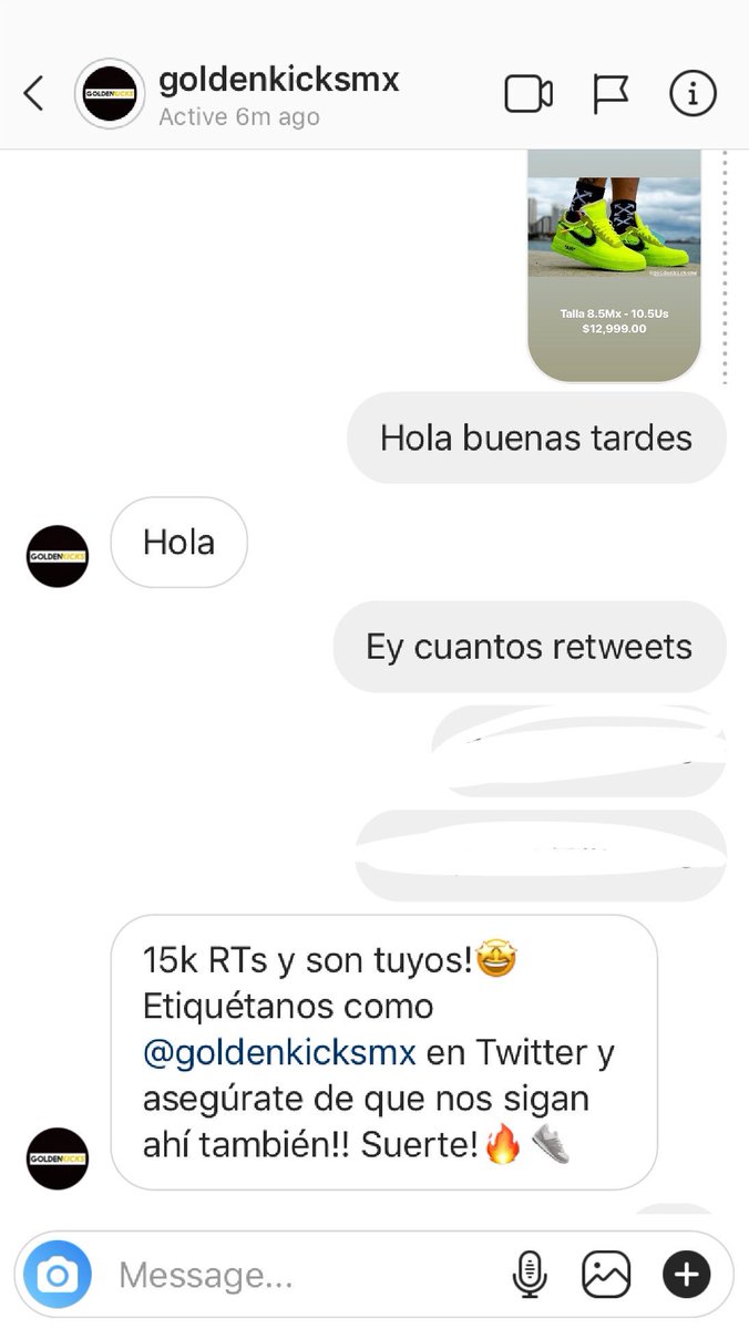 bernyrs004's tweet photo. Hoy por mi mañana por ustedes. @goldenkicksmx https://t.co/hlnCP2If0Z