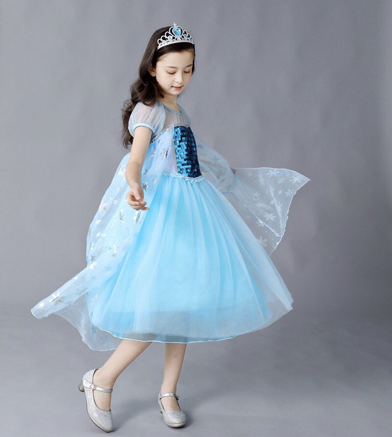 Princess Elsa costumes.USD27.80 #elsadress #babydress #princessdress #kidscosplay #childcosplay #elsacosplay #elsacostume #frozen #princesselsa  #cosplaydress #cosplayelsa #elsa  #costume #childcostume #kidcostume  #childrensday  #princessdress