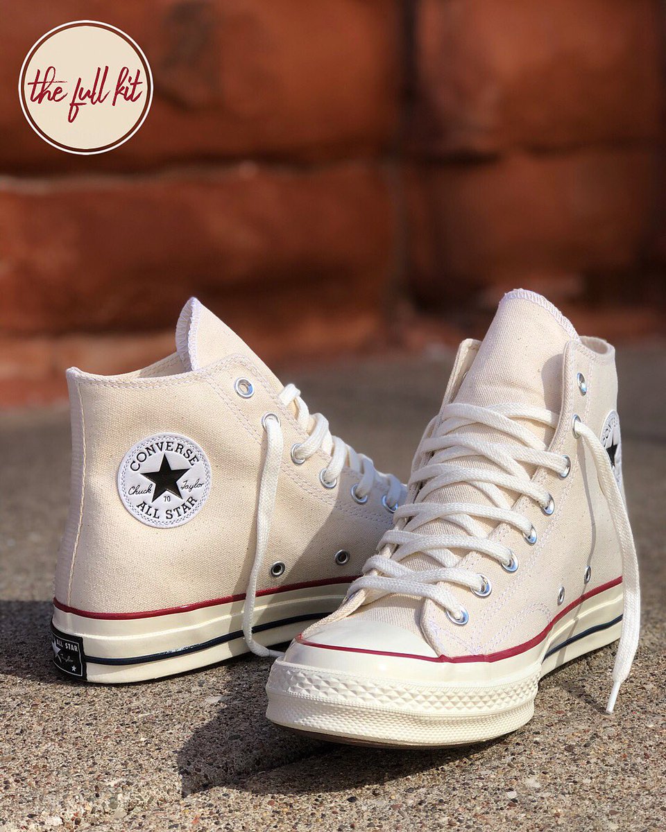The Chuck 70 High Top in its original 1970 heritage design with premium comfort, durability and fit. Available now at the Full Kit. #converse #chucktaylor #chuck70 #classicsneakers #mensfashions #tagtheqc
