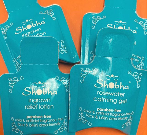 myshobha's tweet photo. A single dose of our signature Shobha® Rosewater Calming Gel for on-the-go soothing with a unique cooling effect, that combats redness with its 'rosy' superpowers. 🧡💥 • https://t.co/rumo9NG0Af