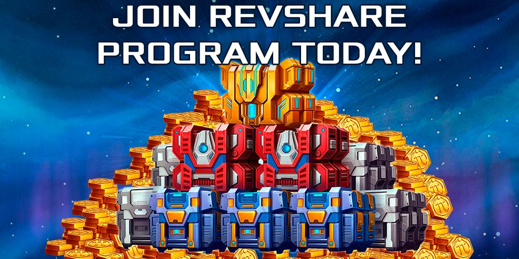 Hey prospectors! We have good news for you! 

We are opening our revenue share program for partners (web-sites, blogs, Telegram/YouTube channels) . Recruit new Asteroid miner to the game and get the % from the purchase. 

P.S Referral program for players will be available soon.