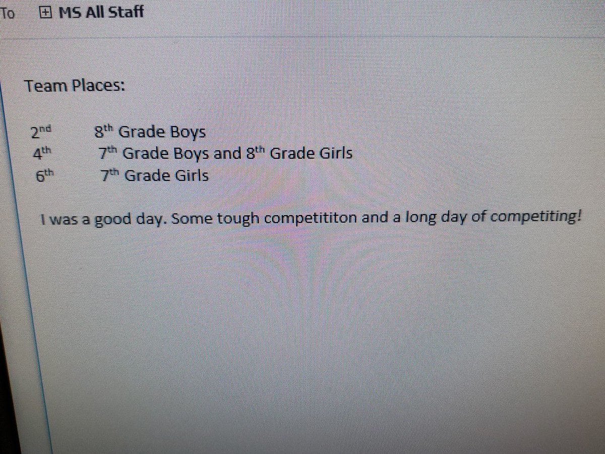 Results from 4/18/19 track meet at Osage City.
#btonms