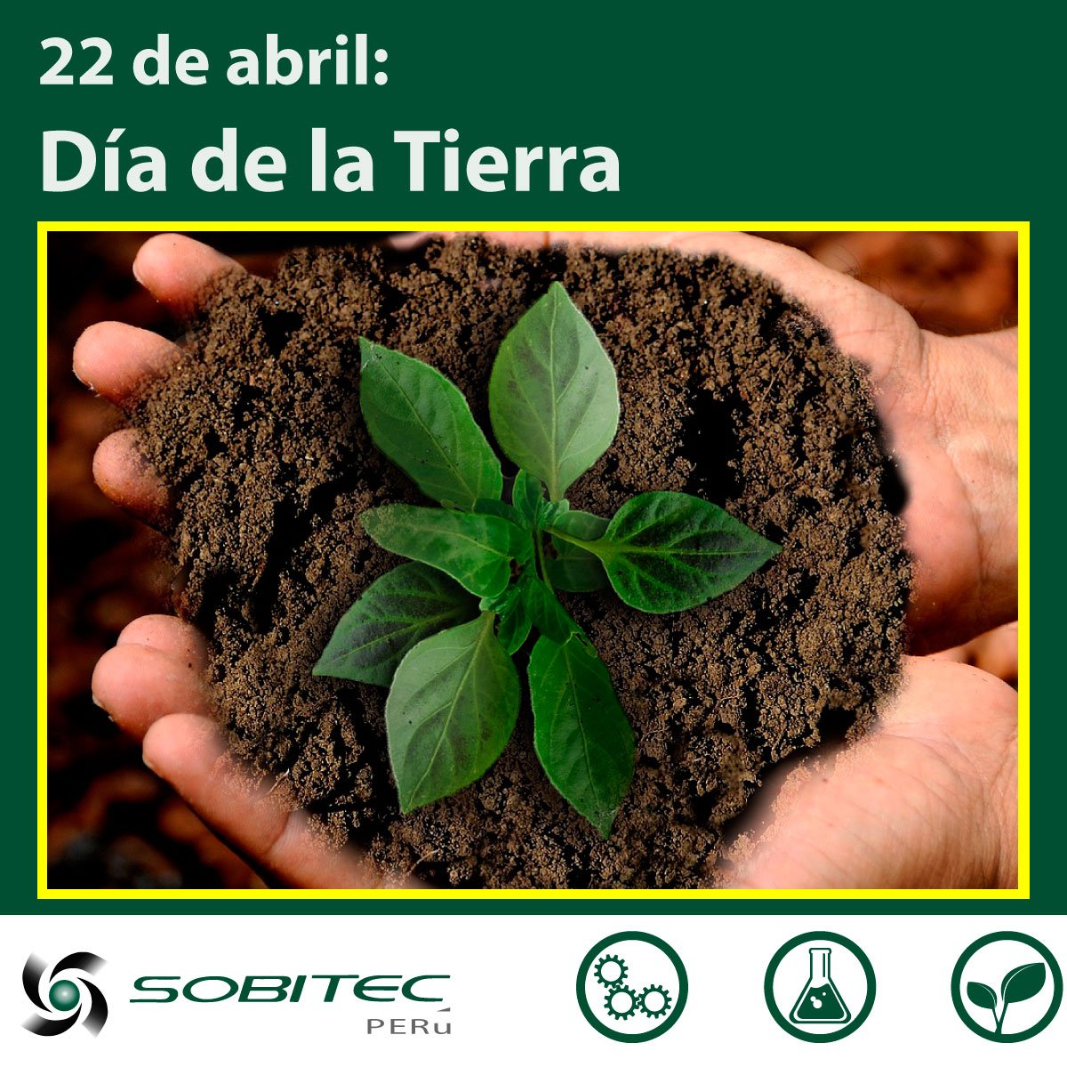 sobitec's tweet image. 🌱 ¡Hoy celebramos el #DíaDeLaTierra! 🌎
🚜 Nuestra labor como #agrónomos también es cuidar de la #naturaleza para mejorar la calidad de vida de todos. 👍
Nuestra profesión contribuye a la #biodiversidad y debemos estar orgullosos de ello #Agricultura #Lima #Peru #earthday