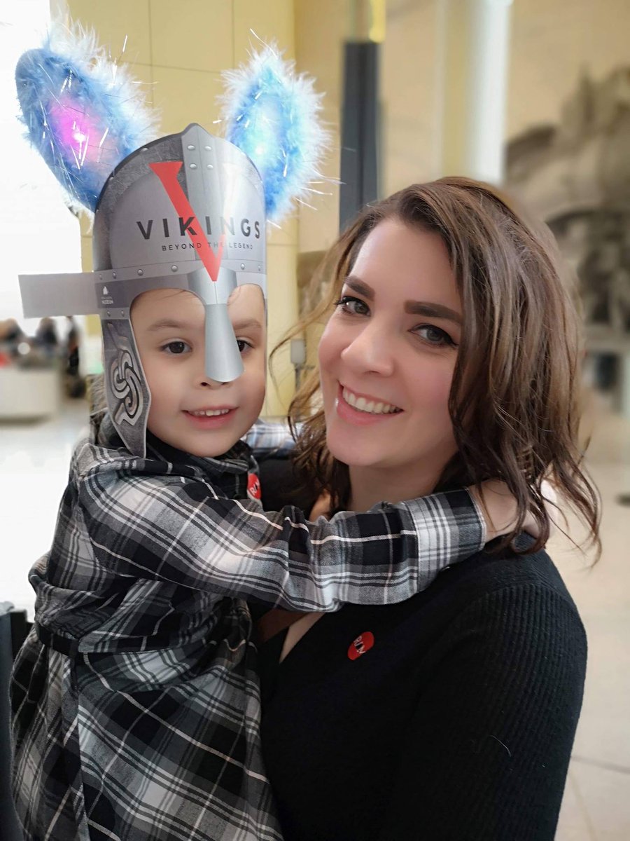 MuseumFriend's tweet photo. Member Monday: Meet Alice and Erin checking out opening weekend of #yegVikings at @RoyalAlberta. Bunny ears and Viking helmets are a good look. With a FRAMS Friend Pass, they get unlimited access to Vikings. You can too: https://t.co/a0LqXhAcGr #yeg #yegdt #RAMfriend https://t.co/AXMrTyzL2e