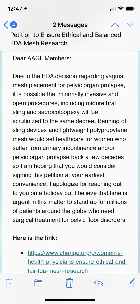 PixieWarrior22's tweet image. @AAGL WHY would you encourage your members to use a product known to harm #women, a product the #FDA has banned due to #PateintSafety concerns? SHAME ON YOU!  AAGL &amp;amp; members ok w/ accepting Legal Liability for pushing a product know to be harmful, causing pain &amp;amp; suffering?