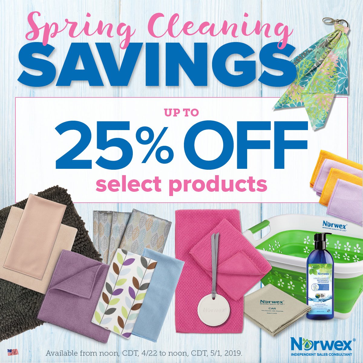 KrisEcoChick's tweet photo. EARTH DAY FLASH SALE! Spring is here and everyone is ready to kick into Spring-cleaning mode! Take advantage of this awesome sale and get 25% off, while supplies last! Offer available from NOW through May 1, 2019 at noon! #earthday

To order 👉 https://t.co/Bj9VHkS0a6 https://t.co/VVNWs6RSJg