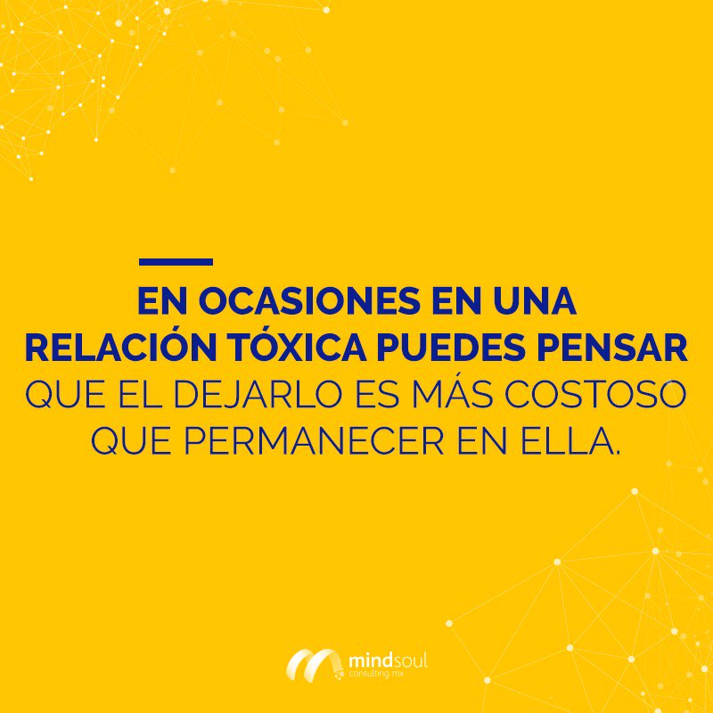 mind360mx's tweet photo. Una relación tóxica te roba años. En algún momento de nuestras vidas todos nos vemos inmiscuido en una, ya sea sentimental o laboral.
Es importante poder identificar los síntomas de una para que rápidamente sepas cómo solucionarlas o eliminarlas.
#Mindsoul https://t.co/bJE7eOf2Lo