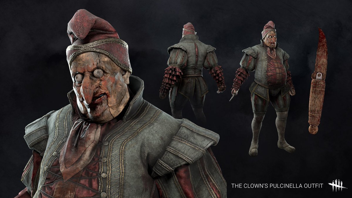 Sneak peek on our upcoming mid-chapter cosmetics! bit.ly/2VYqNyF Which one will you wear? #DeadbyDaylight