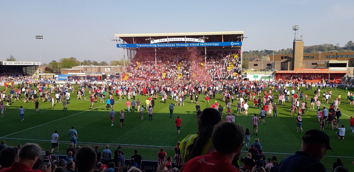 Congratulations Lincoln city on being League Champions, well deserved, League one here we come 🔴⚪🔴⚪🔴⚪ <a href="/LincolnCity_FC/">Lincoln City FC 🇺🇦</a> <a href="/lincolnthing/">It's a Lincoln thing</a> <a href="/LadyImps/">L.I.S.A</a> <a href="/dancowley1/">Danny Cowley</a> <a href="/Harry_Toffolo/">Harry Toffolo</a> <a href="/Peter_Darker1/">Pete Darker</a> <a href="/hazanderson10/">Harry Anderson</a> <a href="/Long19Alan/">alan john long</a> <a href="/Brunsky36/">Bruno Andrade</a> <a href="/liamjscully/">Liam Scully</a> #ImpsAsOne #Imps