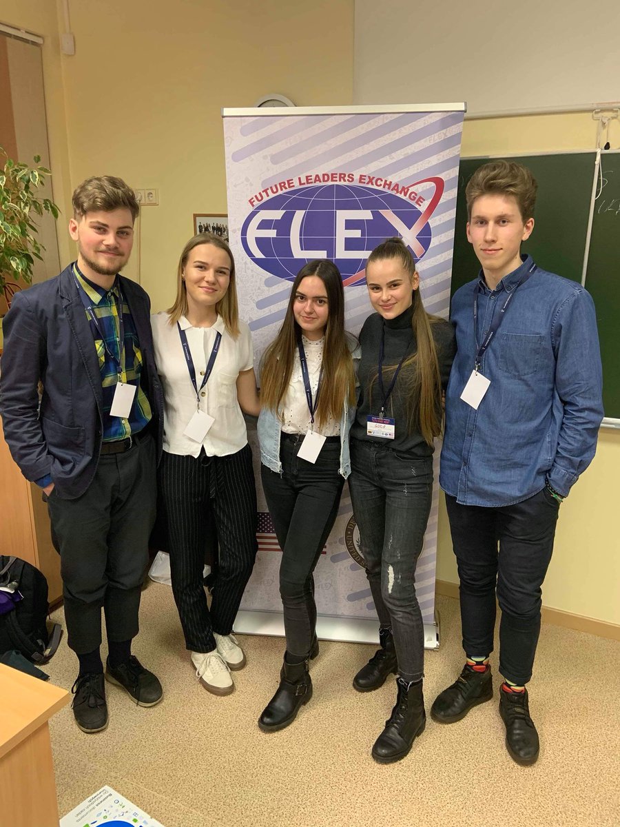 FLEXAlumniLT's tweet photo. “Let’s start now!”

Here’s a throwback to one of the #EFAW18 projects with our #FLEXAlumni! They held an event for students from 3 different cities who learned more about their regions in Lithuania, human rights issues, project organizing and their personal traits. 
#ACGlobal https://t.co/B0MshE0Npq