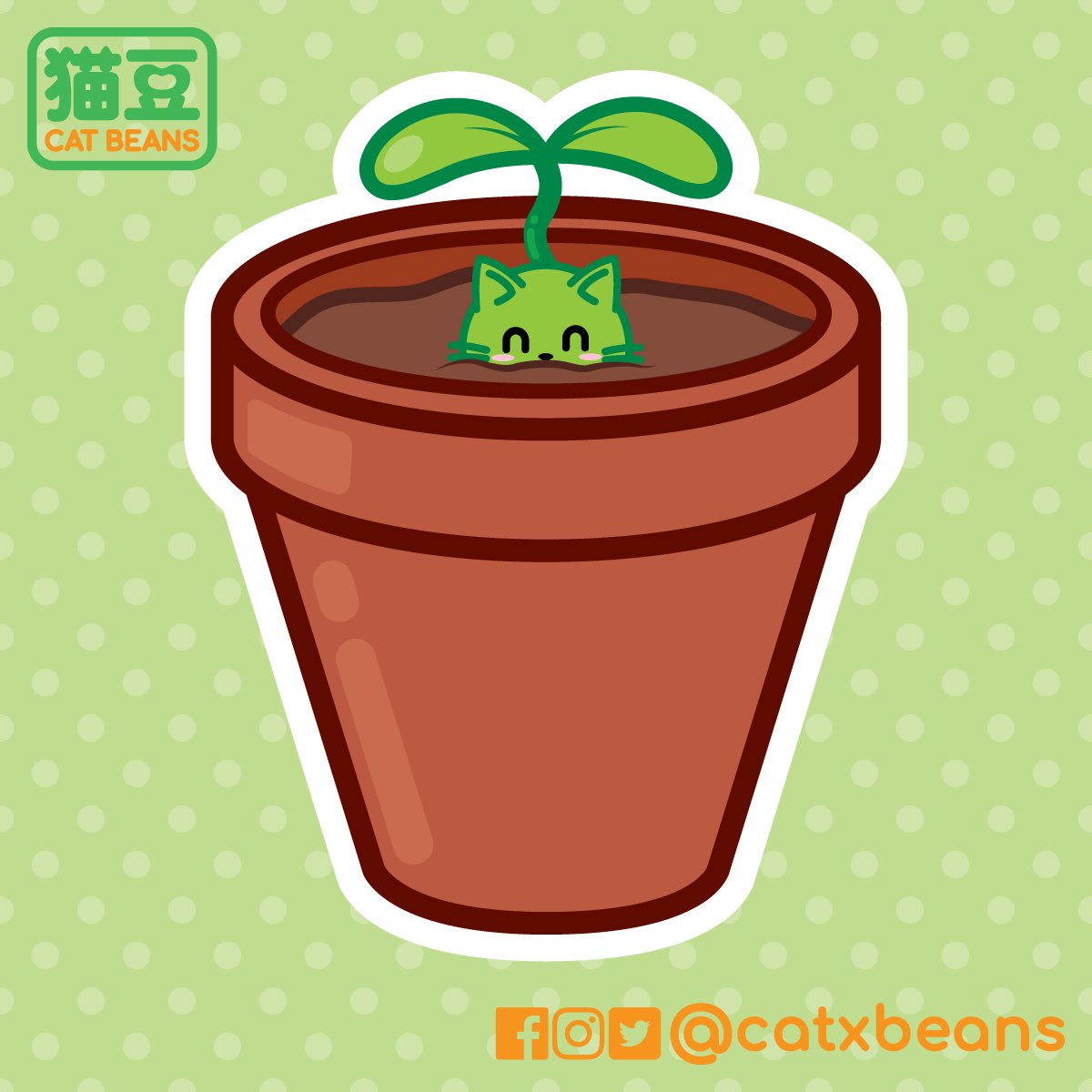 catxbeans's tweet photo. Happy Earth Day! 🌱
.
.
#catxbeans #catbeans #cats #beans #earthday #earthday2019 #ecofriendly #ecoconcious #sustainability #shoplocal #smallbusiness #madeincanada #plants #cute #illustration #drawing #artist https://t.co/tO9bjvJ9uR