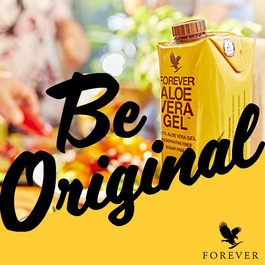 Forever Aloe Vera Gel is Forever’s foundation product. It is the basis of who we are and we are incredibly delighted with its iconic status! Only drink the original products from the aloe vera company.