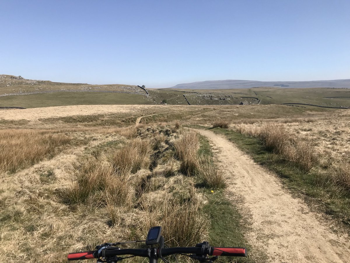 Not ridden in <a href="/dales_trails/">Dales Trails</a> <a href="/yorkshire_dales/">Yorkshire Dales National Park</a> @YDS35 for way too long. Stunning day riding #singletrack on #mountainbike around the deserted bridleways watching great wildlife. #aatr #getoutside #cycling <a href="/VitalMTB/">Vital MTB</a> <a href="/MTBforMH/">MTB for Mental Health</a> <a href="/TotalMTB_/">TotalMTB CIC - Mental Health💚</a>  #EasterMonday #findyourepic #goride
