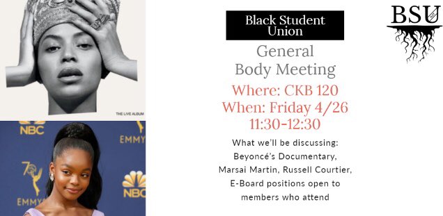 NJITBSU's tweet photo. GBM this Friday ✊🏾✊🏾 https://t.co/G868YtBWKG