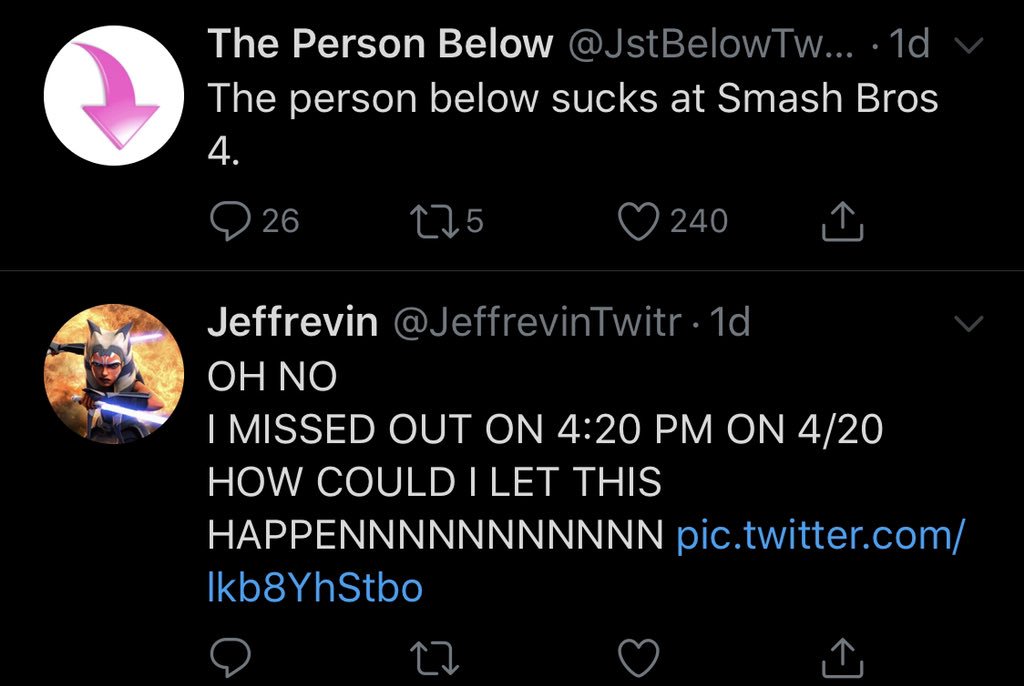 CrusinThomas's tweet photo. @JeffrevinTwitr Haha https://t.co/sdhrIykRZb