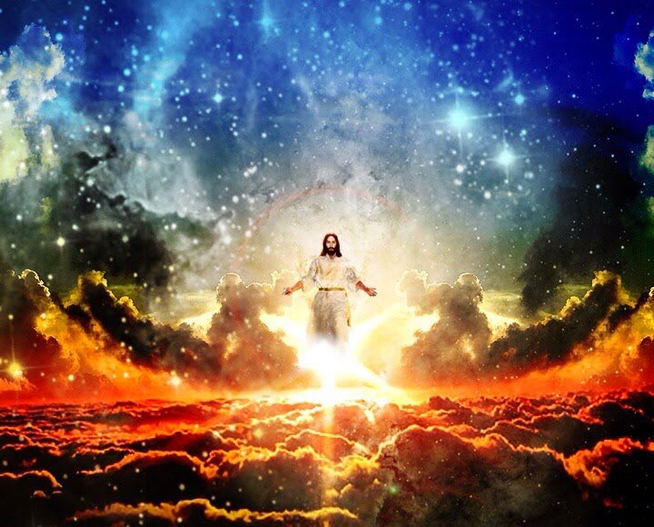 “And it came to pass, while he blessed them, he was parted from them, and carried up into heaven. And they worshipped him, and returned to Jerusalem with great joy: And were continually in the temple, praising and blessing God. Amen.

Luke 24:50