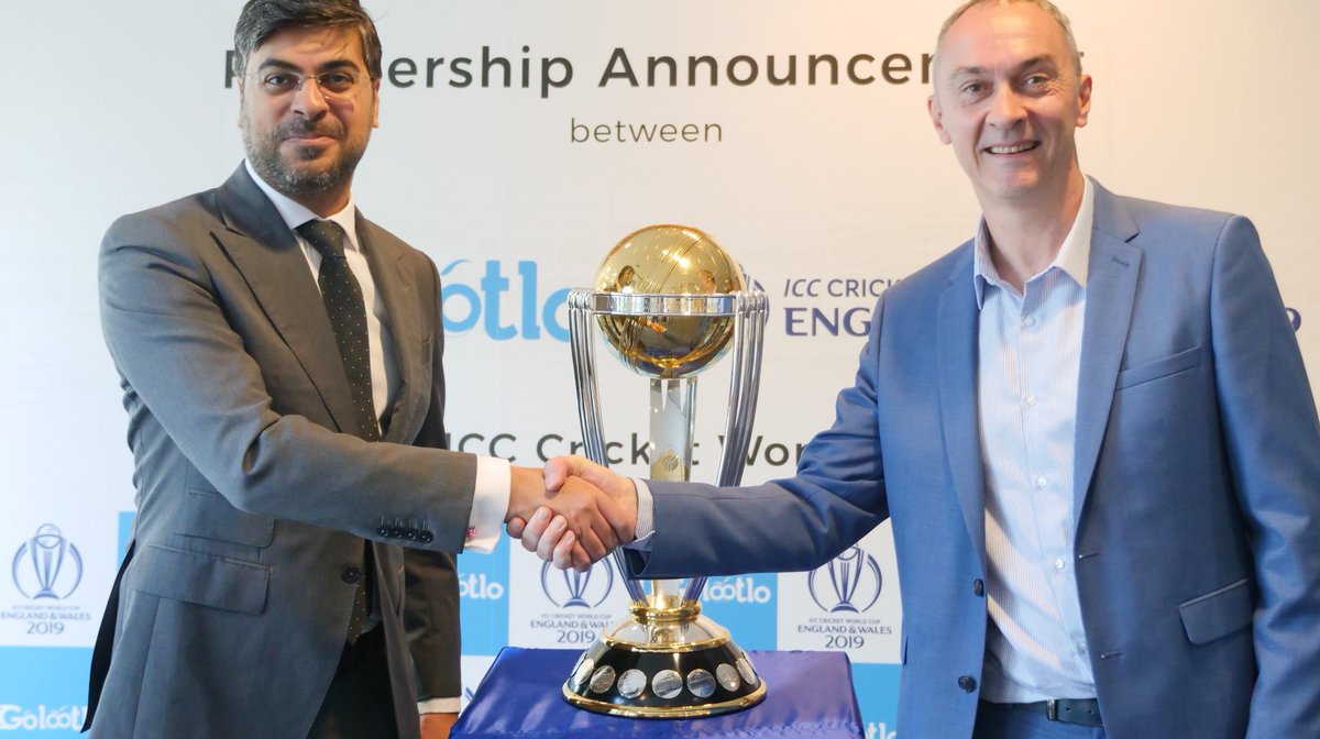 ES_Sport_ae_'s tweet photo. Congratulations to @GoLootlo on becoming an official sponsor of the ICC Cricket World Cup for the Pakistan region. https://t.co/D16kk9NvVS