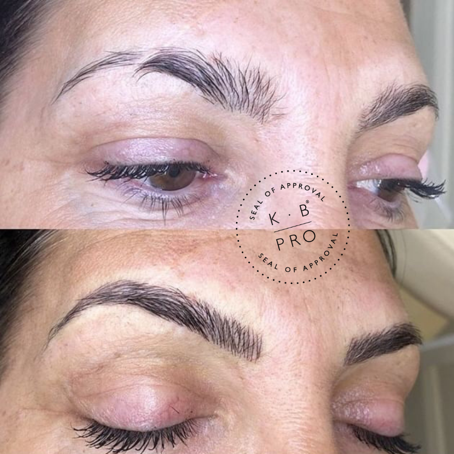 KBProUK's tweet photo. It’s amazing how much of a difference just a few hairstrokes can make 😍 By Zoe Stephenson Beauty. 

Keep sharing your work for the chance to be featured! https://t.co/bJLSOtmypt