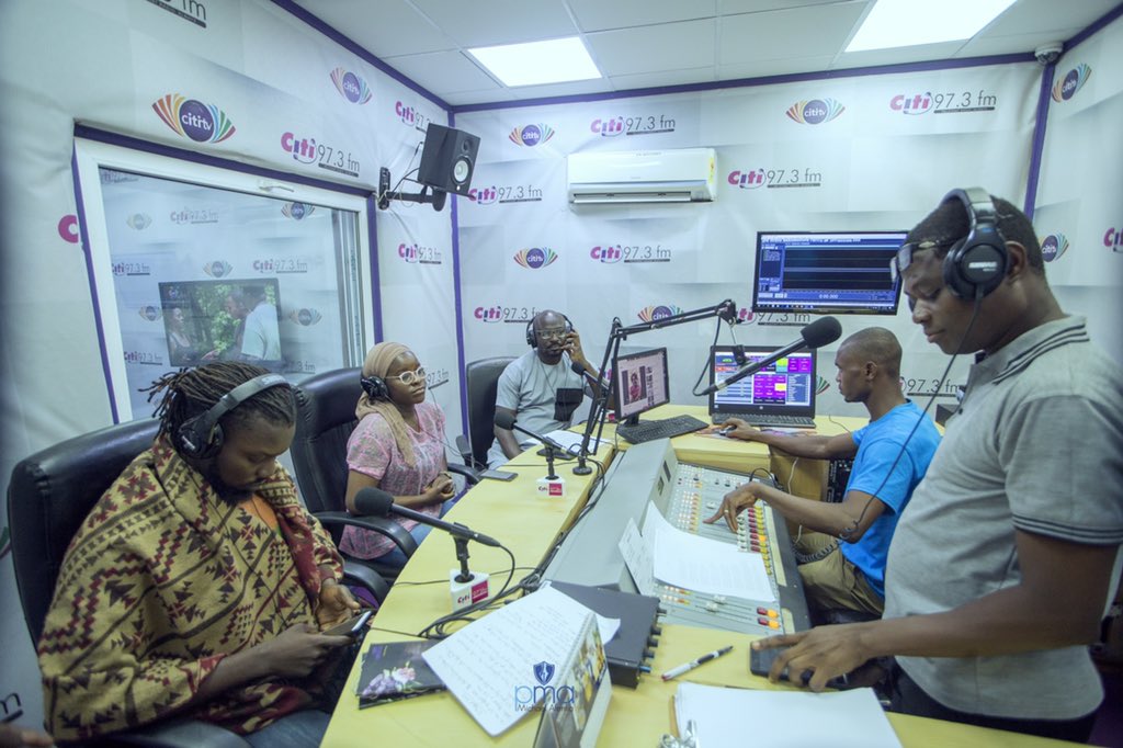 Lady_karimah's tweet image. Yesterday, I was live on citi FM in Accra Ghana. It was a great opportunity reading my poem that won the Write for love season 2 poetry contest organized by @MichaelAfenfia