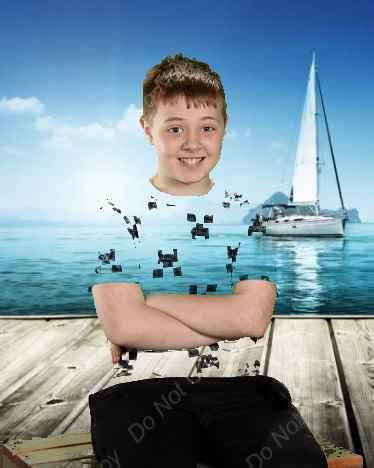 mackenzies_32's tweet image. my little brother decided to wear green on the wrong day oops