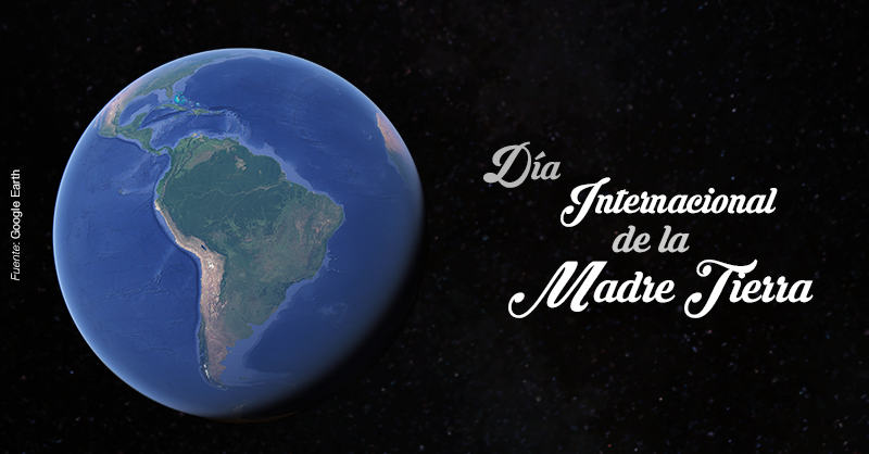 unasur's tweet photo. Hoy #22abril celebramos el #DíaInternacionaldelaMadreTierra 🌎
.
.
.
.
Feliz #DíadelaTierra
#DíaMundialDeLaTierra https://t.co/GAaShOesAP