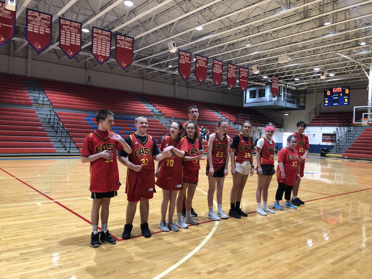 trdarnell's tweet image. BEHS Unified Basketball takes the win against Nelson Co. #gameon #MovingForward #projectunify