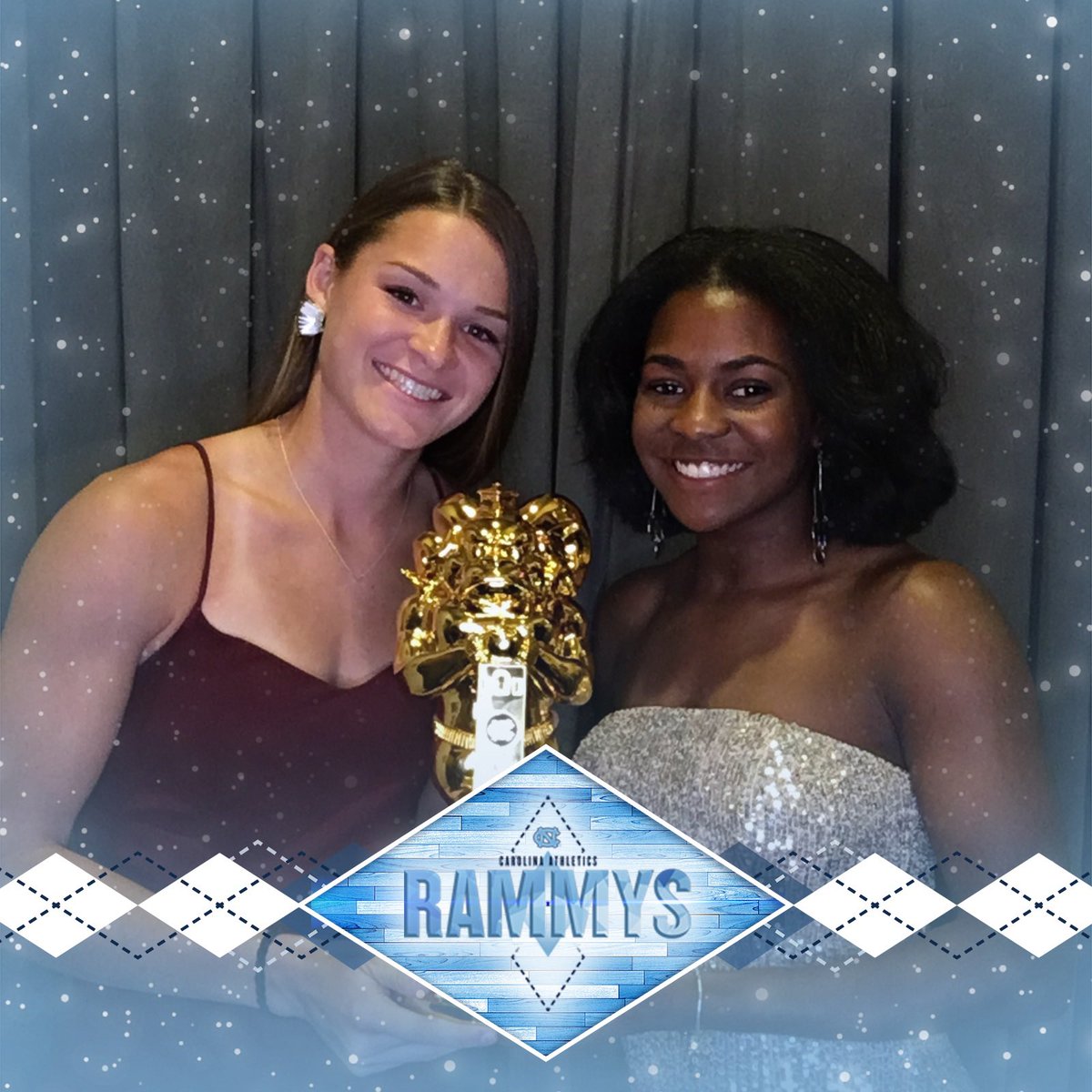 <a href="/ncwomenssoccer/">ncwomenssoccer</a> accepted the Best Play Award on behalf of Julia Ashley!