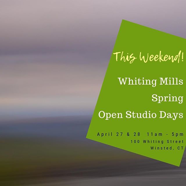 babsperkins's tweet photo. Come see me at @whitingmills this weekend! It's our big spring open house (and my 1 year anniversary in this amazing building!) https://t.co/PzTKTQ2ini https://t.co/CyoYrCxPyv