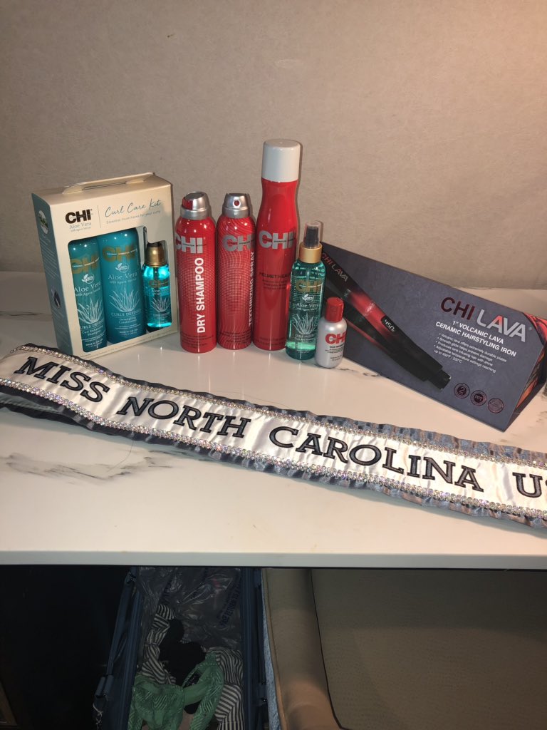 Obsessed with all of these <a href="/CHIHaircare/">CHI</a> goodies!! Going to help me keep my hair fresh in <a href="/renotahoe/">Reno Tahoe</a>!! <a href="/GrandSierra/">Grand Sierra Resort | GSR</a> <a href="/MissUSA/">Miss USA</a> #RenoTahoe #MissUSA