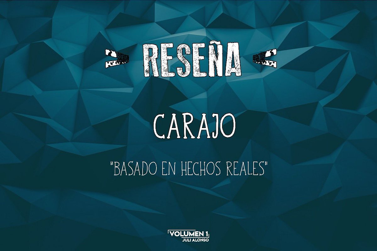 #ReseñaVol1 
<a href="/Carajoweb/">Carajo</a> lanzó "Basado en hechos reales" y @_alonsojulieta nos dejó una reseña del último material de la banda de rock pesado.
Encontrala en nuestra web: bit.ly/2vhVfrS