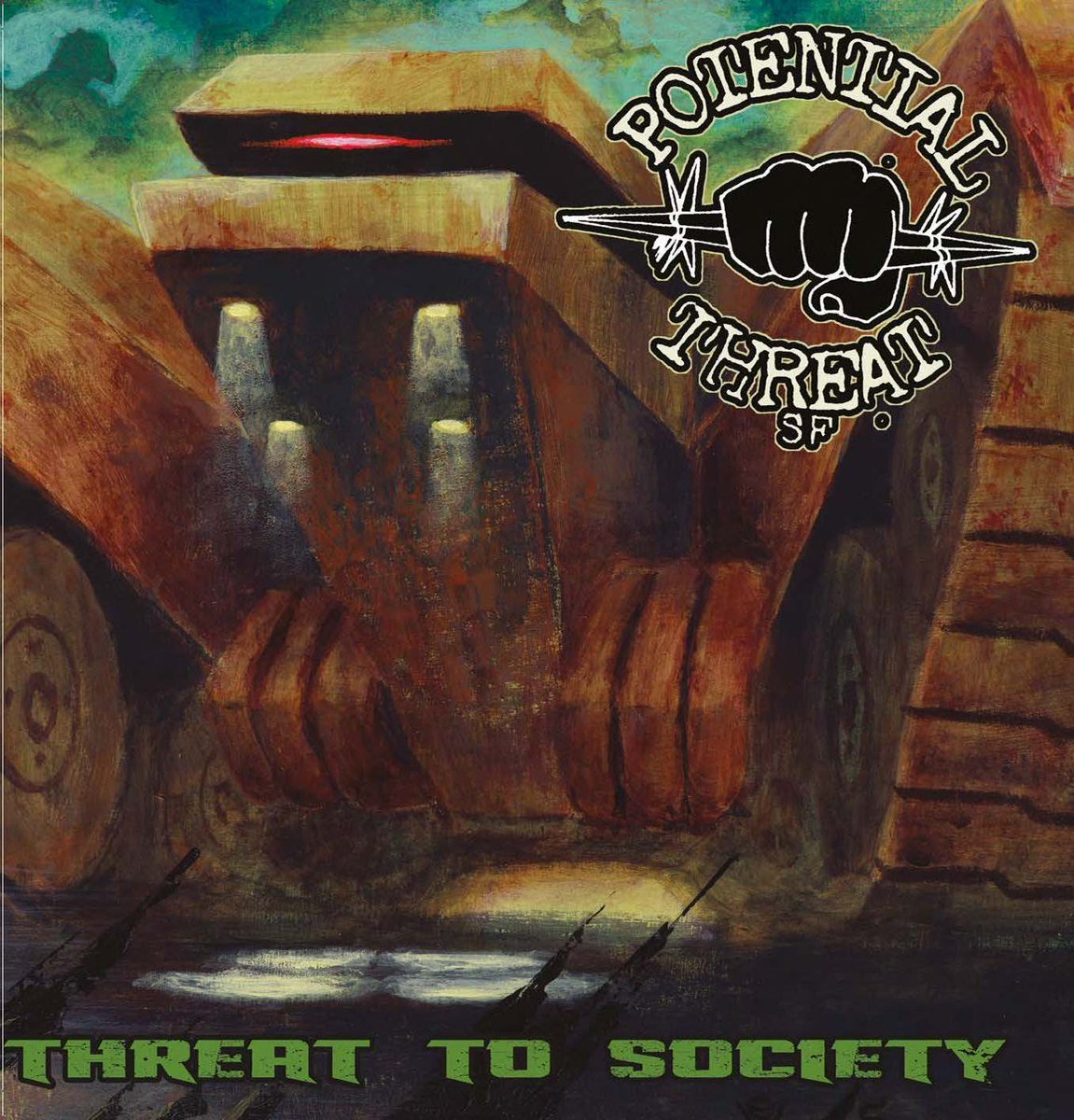SF thrash veterans, Potential Threat SF, are psyched to announce they have signed with Ragnarök Records!  Their greatly anticipated new album, Threat to Society, will be available in June in Europe and has 11 unmerciful, defiant tracks. #thrashmetal #BayAreaThrash