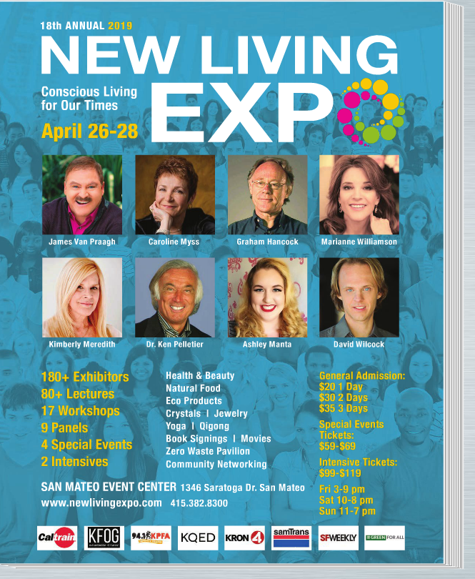 NewLivingExpo25's tweet photo. It's New Living Expo Time! See you at The San Mateo Event Center April 26-28 - https://t.co/Cs5YkMxDMi See Marianne, Caroline and James. Conscious Living for Our Times is Here - Plan Your Visit Now. t's a Win-Win for Everyone! #MarianneWilliamson #CarolineMyss #JamesVanPraagh https://t.co/58LVphEPfL