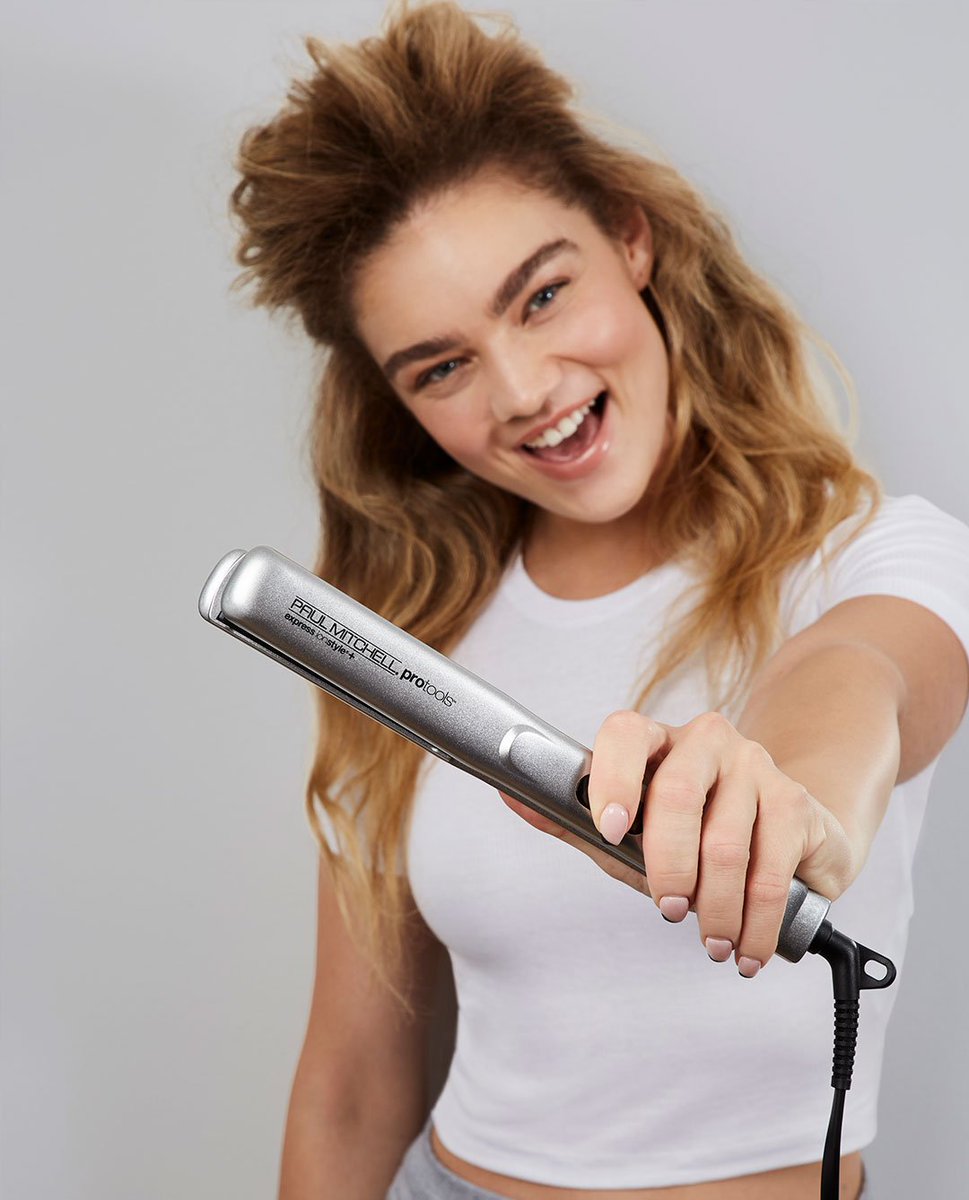 PaulMitchellUS's tweet photo. Consistent, dependable and versatile: just a few of the qualities that make our #ExpressIonStyle+ Styling Iron so great. 🙌 Go from straight, wavy, curly or anything in between with infrared heat for quick, gentle results. #PMProTools https://t.co/D3AOchr10H https://t.co/p9dZ6fytsR