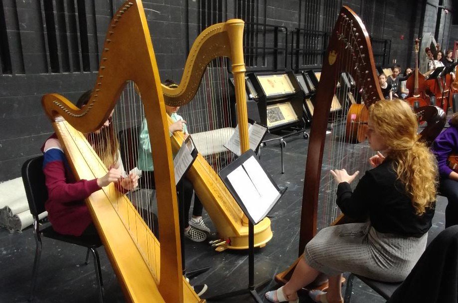 GreeceStrings's tweet photo. We are so lucky to have harps and a marvelous harp teacher!! Go String Fest! @GreeceMusic @GCSDsuper @Kcolic1 @Pinebrookgcsd @greecearcadiams https://t.co/9D9Hx0lAx0