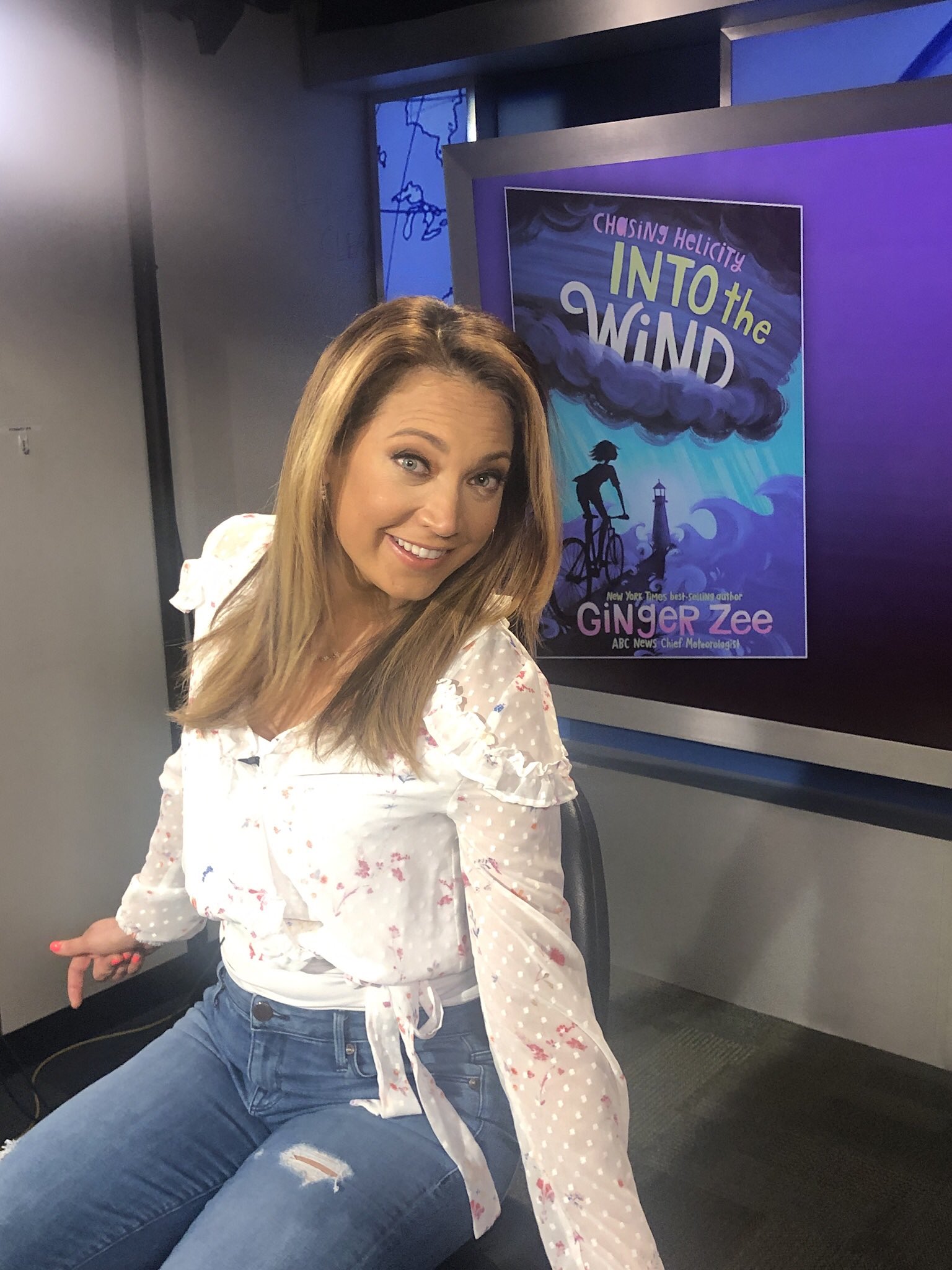 Ginger Zee on Twitter "Satellite tour for Chasing Helicity Into The