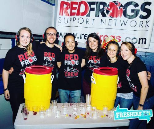 UKredfrogs's tweet photo. Our Guilford crew having a blast at Rubix! @surrey_union  (at... https://t.co/fOulbvWyVc https://t.co/AJcUjsoNY6