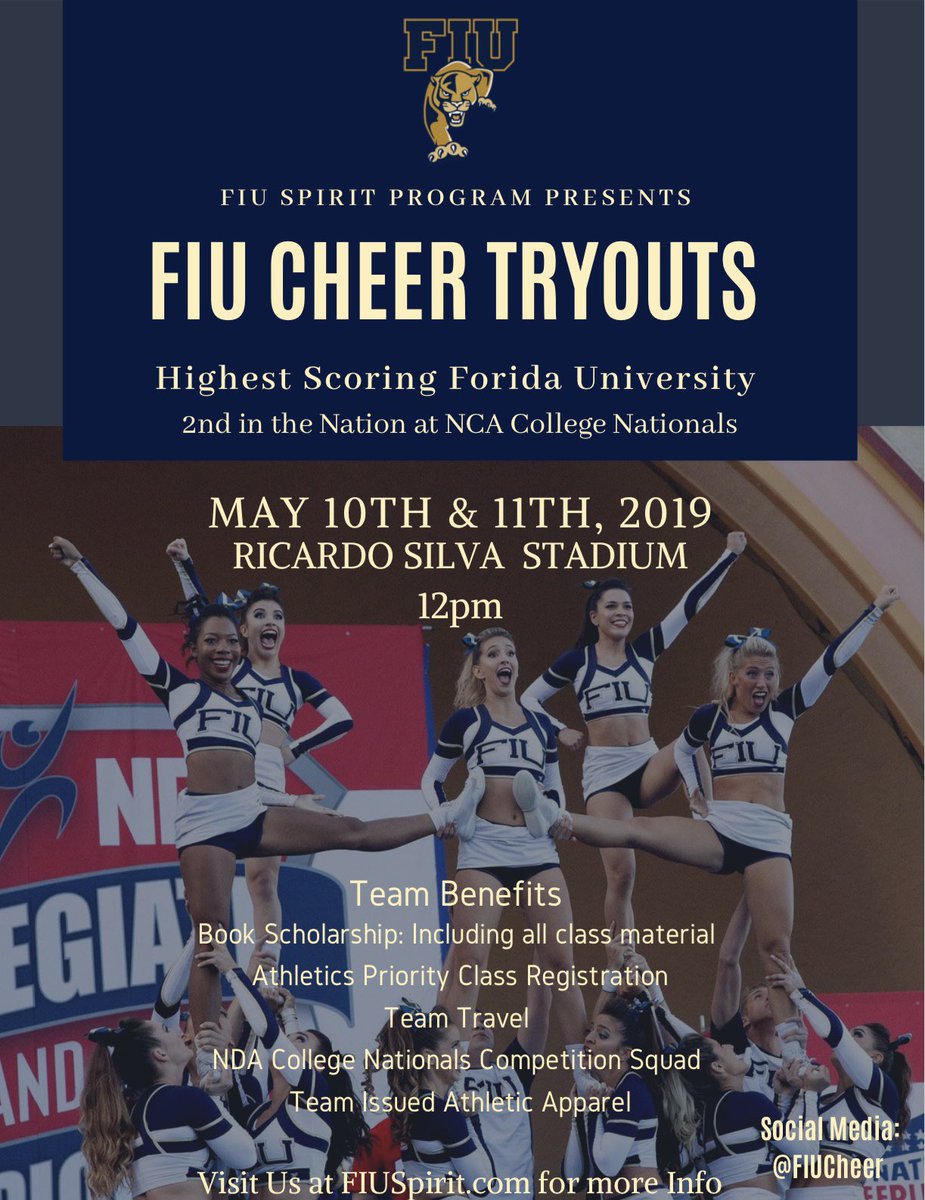 FIU Cheerleaders tweet media