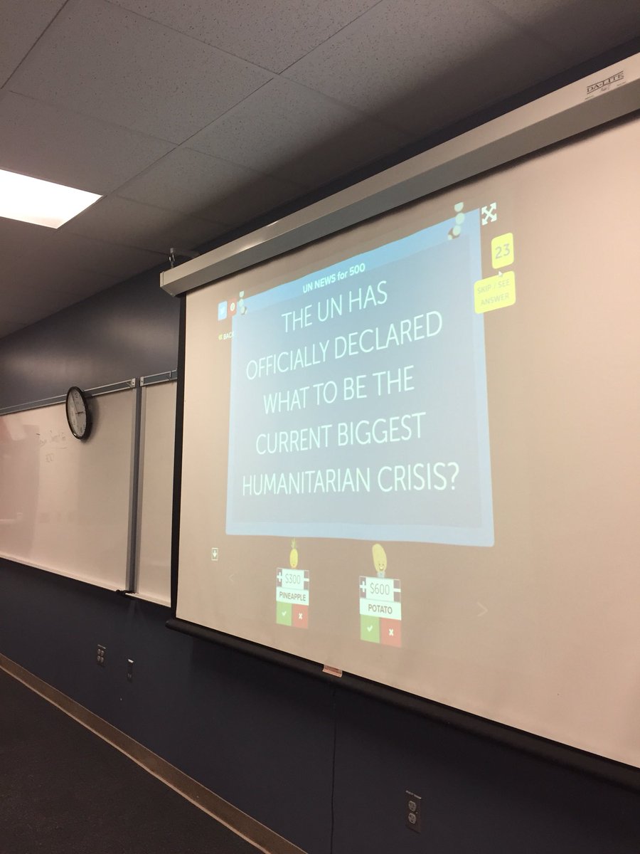 DawsonModelUN's tweet photo. We had fun today playing UN Trivia Jeopardy! @DawsonHighSchl @jfahler https://t.co/19blTGTL2I