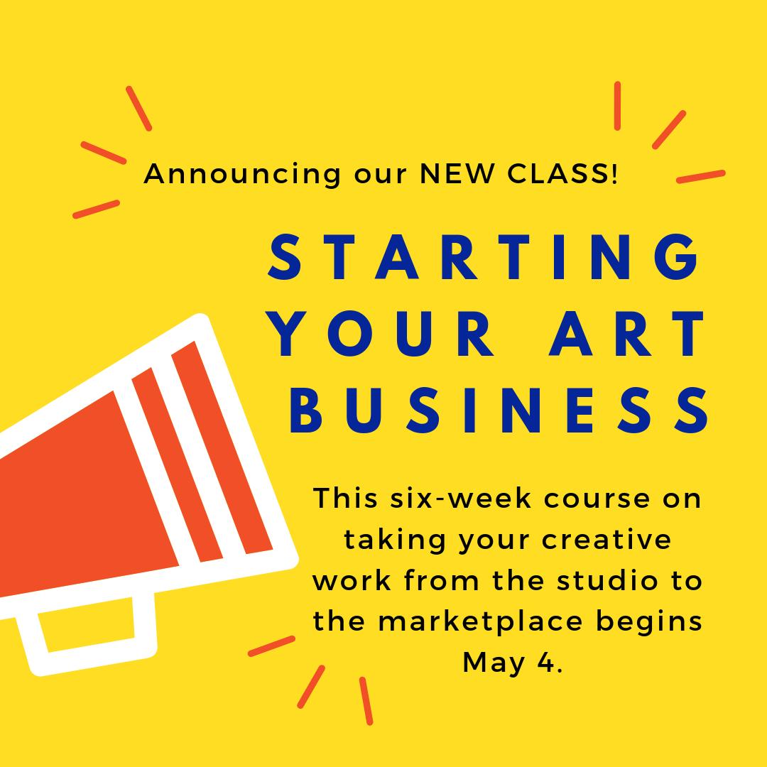 artsunbound's tweet photo. Why wait? Sign up for our class on starting your art business https://t.co/qA8EfPG9ZZ https://t.co/QSa2FOa0Lh