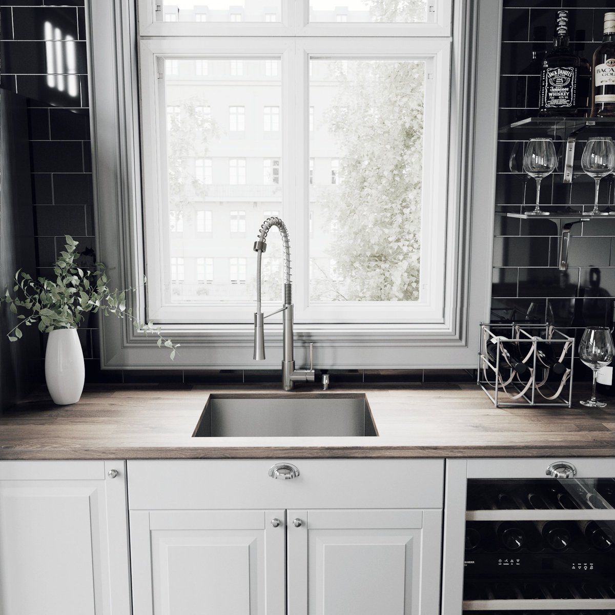 VigoIndustries's tweet photo. Traditional. Classic. Modern. Whatever you call it the Laurelton is everything| VIGO Laurelton Pull-Down Spray Kitchen Faucet in Stainless Steel
.
.
#kitchenfaucets #kitchenfaucetinstall #pulldownkitchenfaucet #faucet #faucetdesign #sleekdesign #sleekdesigns #faucets #kitchens https://t.co/e82N0yXBLm