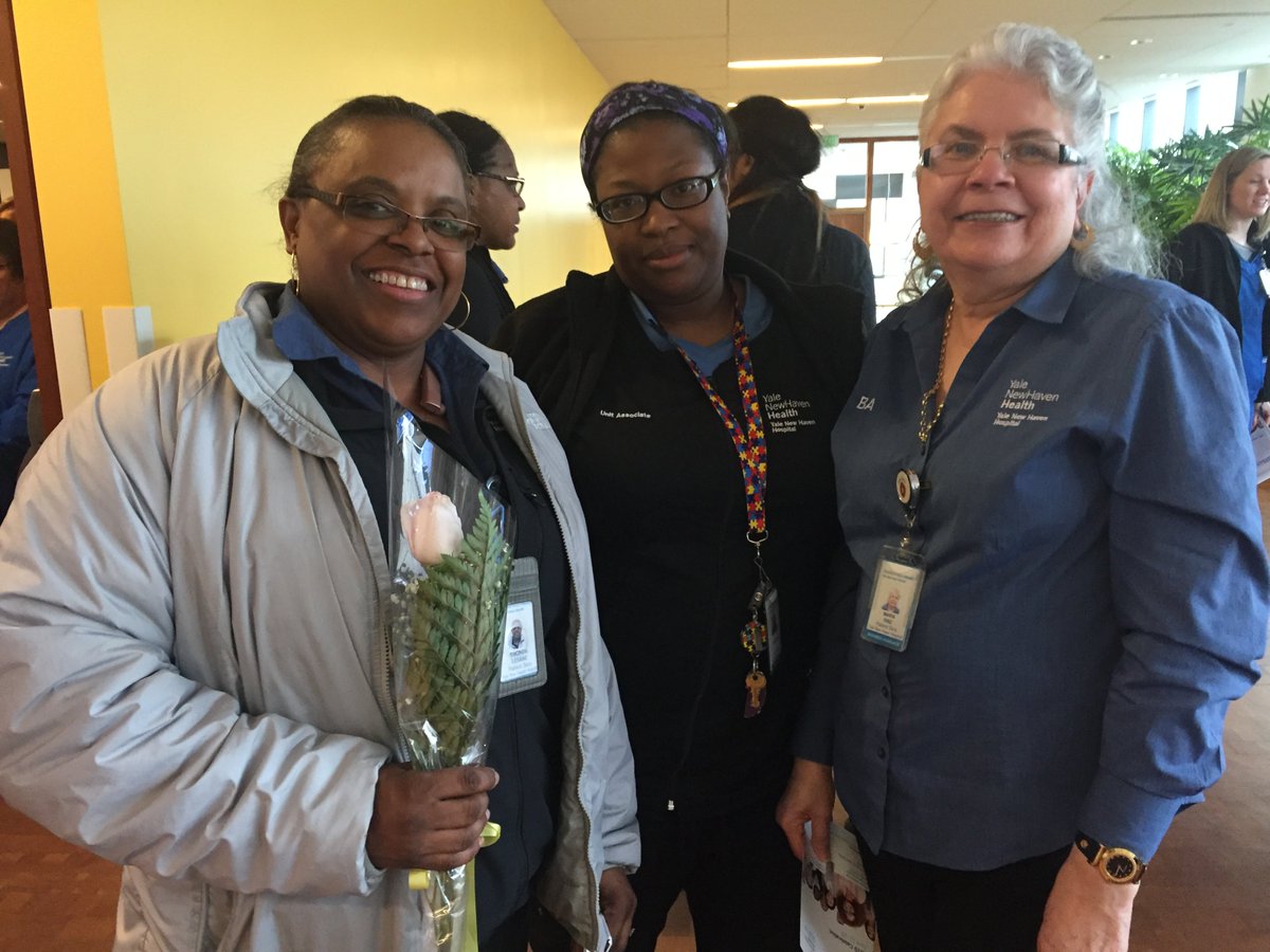 YNHH's tweet photo. .@YNHH business associates, unit associates, clerical associates, information associates &amp; clinical services assistants marked their day with a special celebration today. The annual event honors these staff members for all of their hard work and dedication. https://t.co/wKCiILTL8w