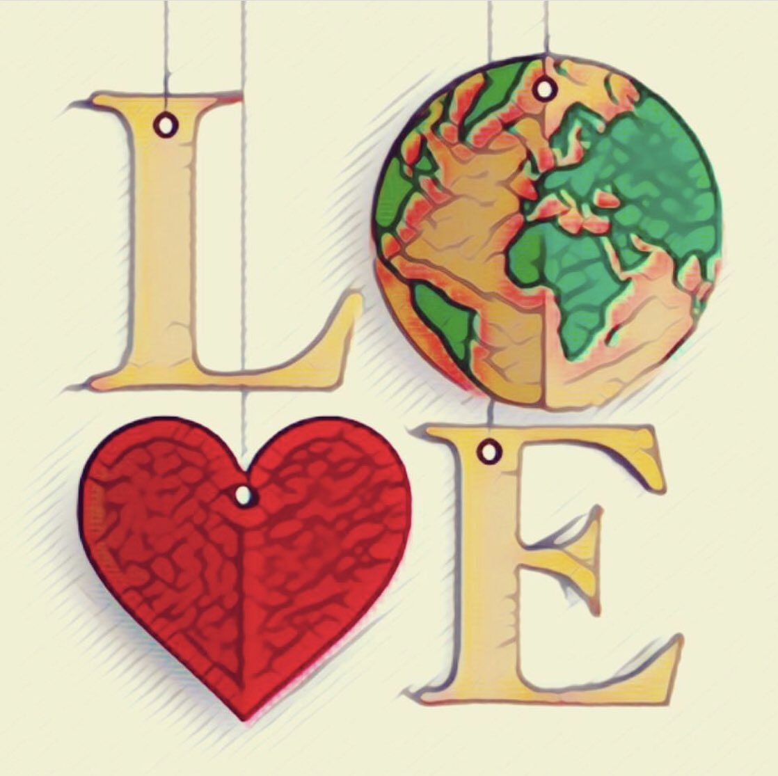 Love the earth 🌎 Love the peeps on it each and everyday #earthdayeveryday #lovelife #LoveWins