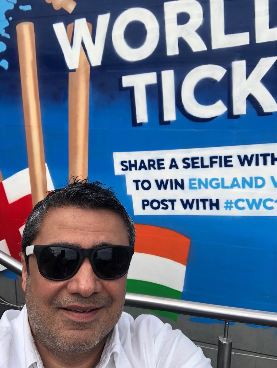 RahejaVineet's tweet photo. #CWCTrophyTour #CWC19Birmingham @cricketworldcup #fingerscrossed https://t.co/5sEiRDzj0S