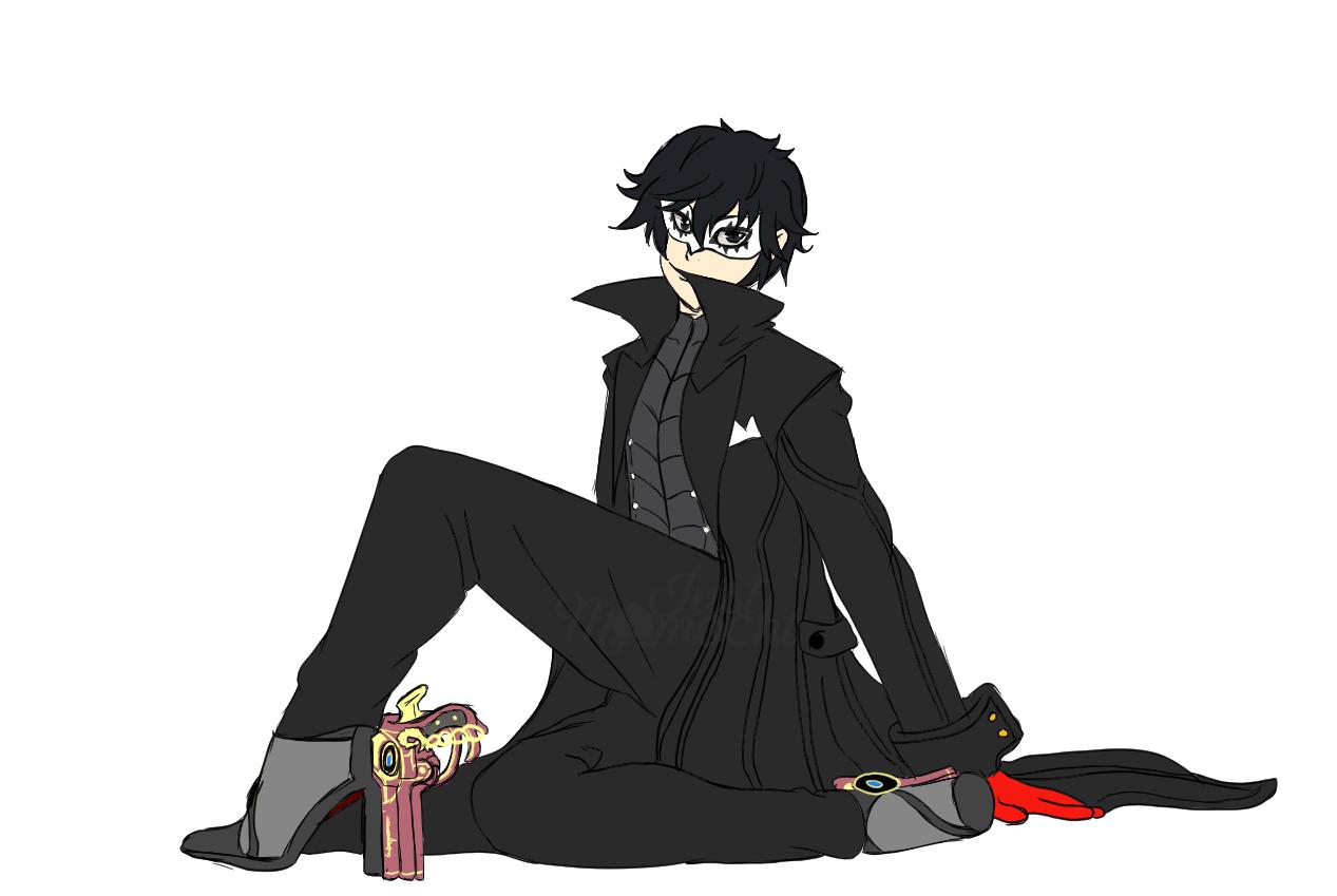 Momo🍑/🍤ထ🎩🧤 on X: “Saw Bayonetta Leg meme for joker and I had 