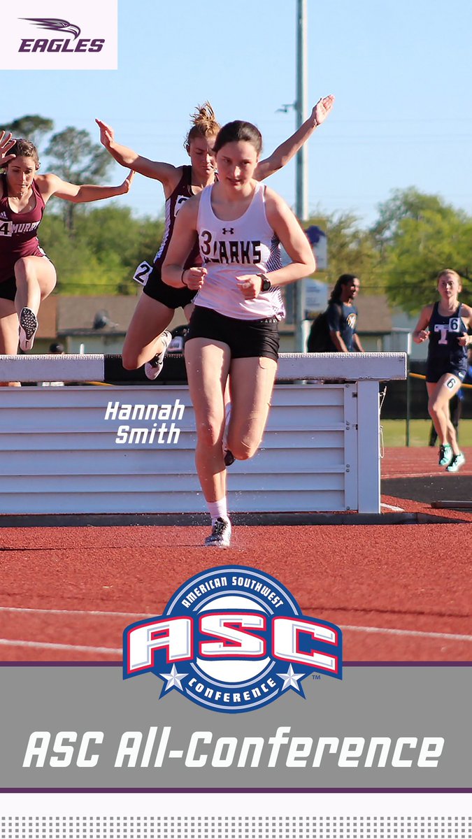 Congrats to Hannah Smith - All-Conference Track performer!