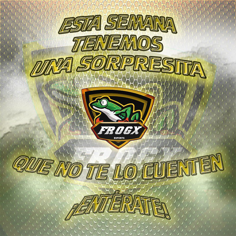 FROGXesports's tweet photo. ¡BUENAS #FROGXIES!🐸 ESTAS PASCUAS TENEMOS SORPRESITAS PREPARADAS, ESTATE ATENTO PARA SER EL MÁS RÁPIDO...🤪🔥
#FROGXCommunity
#FROGXcomeback https://t.co/D3KwW1C4gf