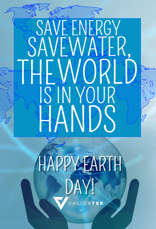 ValidaTek's tweet photo. Happy Earth Day from all of us at @ValidaTek ! #EarthDay #EarthDay2019 #ValidaTek #SaveEarth #InformationTechnology #ITCompany #GovCon #Inc500 #Earth #Earthlove #SavetheWorld #SaveWater #SaveEnergy #Energy #Tech https://t.co/kZabVaSDSC