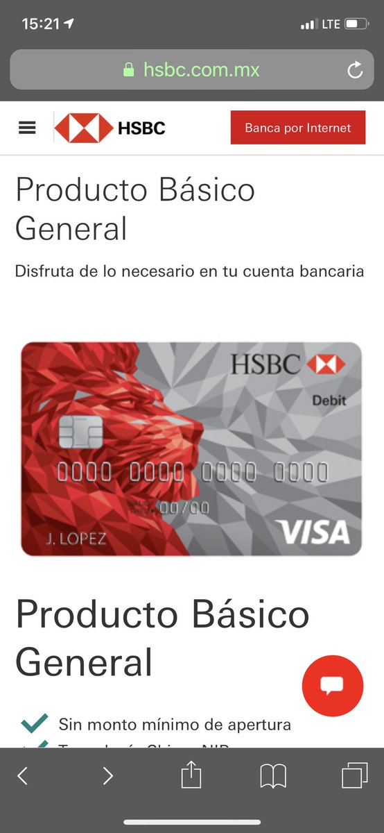jhef807's tweet photo. @HSBC_MX me negaron la tarjeta de débito producto básico general en sucursal 310 ejecutivo de cuenta  Laura si la ofrece la página por qué la niegan los asesores ??? https://t.co/EerkwWf5FK