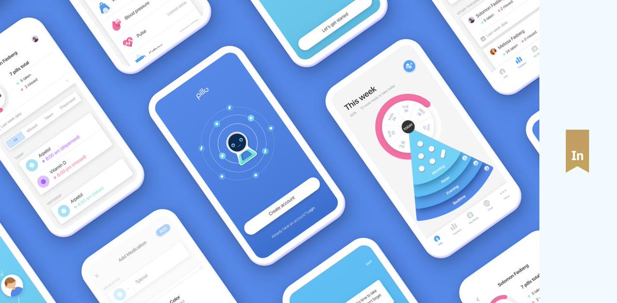 415Agency's tweet photo. https://t.co/6OiyH27cCU
New day — new achievements! We're proud to say that our project of Pillo Healthcare App's renewed design is now featured in @Behance 's Interaction Gallery! Yay 🎉 To learn more about the project, see the link above 😋 #UX #Design #415Agency #SanFrancisco https://t.co/vCeBhzsk3h